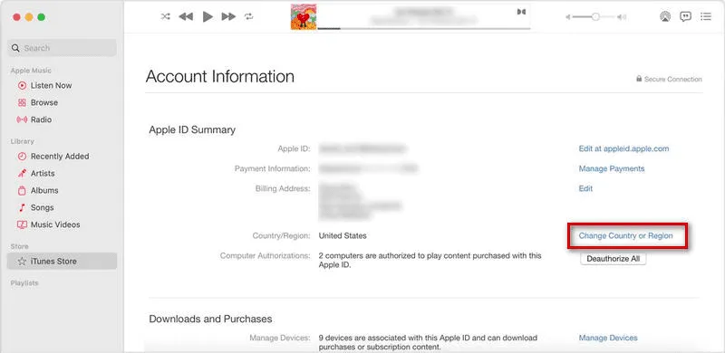 更改苹果手机Apple ID国家或地区的三种方法